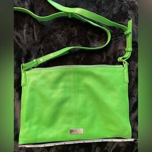 Vince Camino green Leather Crossbody Bag